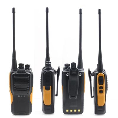 16 canais 5W Walkie-Talkie de alta potência para comunicação remota TC-610 TC610 UHF VHF