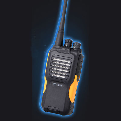 16 canais 5W Walkie-Talkie de alta potência para comunicação remota TC-610 TC610 UHF VHF