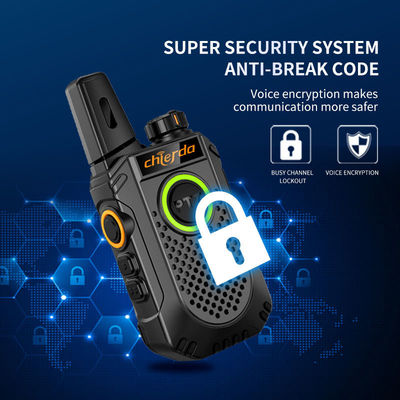 2W Double PTT License-Free TC18 Handheld Children Radio 3KM Criptografia Walkie Talkies