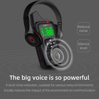 Modelo de terminal portátil Rádio bidirecional KSUN V6 Display oculto UHF Wireless Portable PTT