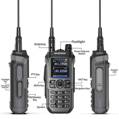 Baofeng Ham Radio UV-21 PRO V2 Walkie Talkie Frequência sem fio de longo alcance Rádio bidirecional