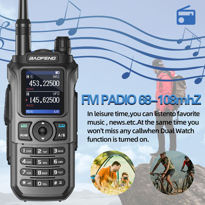 Long Range Baofeng UV-21 Pro Walkie Talkie com 999 CHS Intercom e freqüência de banda dupla