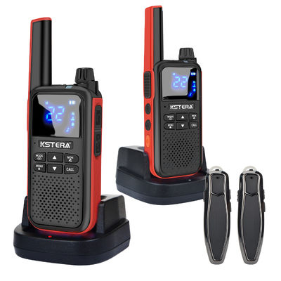 CE homologado KST AT100 Walkie Talkie à prova d'água com auricular de dente azul para T82 T80 T62