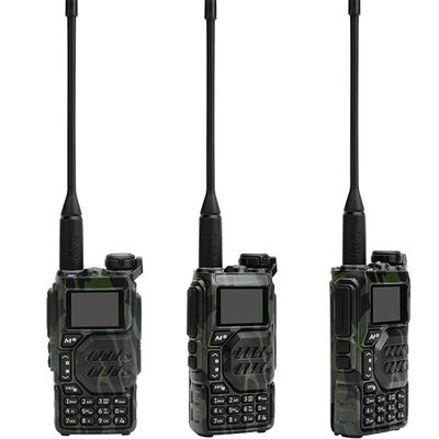 5W Quansheng UV-K5 Walkie Talkie Two Way Radio com carregador USB-C Tipo de frequência VHF UHF