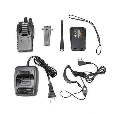 BAOFENG BF-888S Banda única 400-470mhz Walkie Talkie de rádio de mão de duas vias
