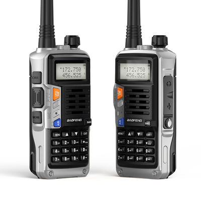 8 Watt Walkie-Talkie UV-S9plus UHF VHF rádio portátil BAOFENG com bateria de 2200mAh