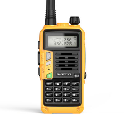 8 Watt Walkie-Talkie UV-S9plus UHF VHF rádio portátil BAOFENG com bateria de 2200mAh