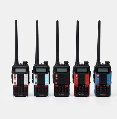 Ham Walkie Talkie Tr-818UV Dual Band UHF/VHF 0-8km Talk Range Android Carregador USB 2024