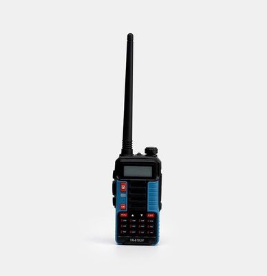Ham Walkie Talkie Tr-818UV Dual Band UHF/VHF 0-8km Talk Range Android Carregador USB 2024