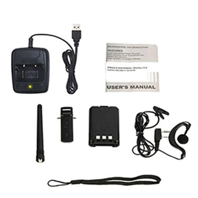 Baofeng X3 Plus Walkie Talkie IPX6 Impermeável 0-5km Talk Range Proteção de temperatura