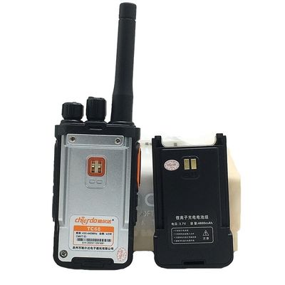 Chierda Tc68 Walkie Talkie Perfeito para comunicação ao ar livre 7.4V Voltagem de operação