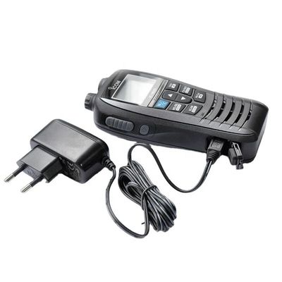 IC-M25 Intercom portátil Walkie Talkie 5W 128 / 16 canais impermeável portátil preto em 2024