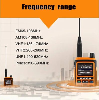 Baofeng Bf-17h UV-17m Portátil VHF UHF FM Walkie Talkie Duas vias Antenna de longo alcance
