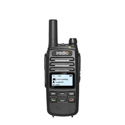GPS portátil 2g/3g/4g CDMA/WCDMA/carte SIM de rede POC rádio bidirecional com lanterna LED