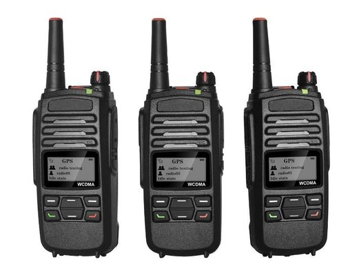 GPS portátil 2g/3g/4g CDMA/WCDMA/carte SIM de rede POC rádio bidirecional com lanterna LED