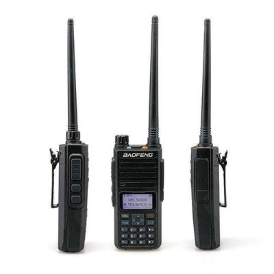DMR VHF/UHF Baofeng DM-1801 Walkie Talkie de banda dupla portátil para intercomunicação de sinal digital