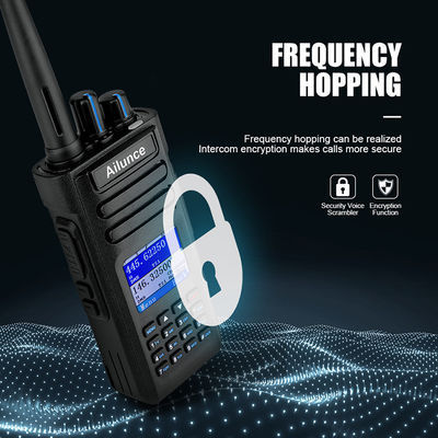 Transceptor de rádio amador Alinco com capacidade de bateria de 3200mAh e peso de 0,35 kg