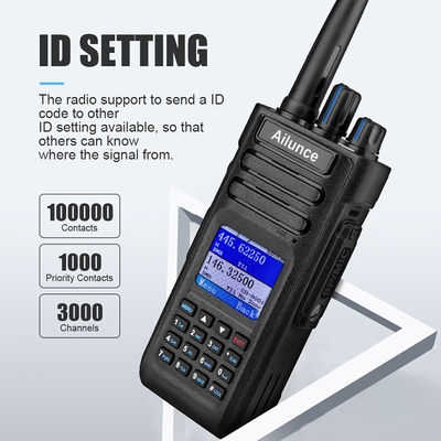 Transceptor de rádio amador Alinco com capacidade de bateria de 3200mAh e peso de 0,35 kg