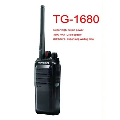 Quansheng Tg-1680 PC Produtos de Walkie Talkie de potência programável para 295g de peso