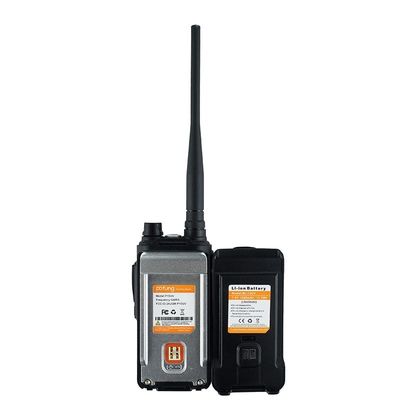 110x58x32mm Baofeng UV-13 Portátil UHF VHF Dual Band Amador Walkie Talkie em Preto