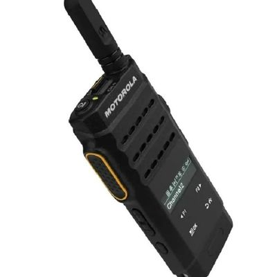 128 canais de armazenamento Walkie-Talkie preto com alta intensidade de sinal e sinal forte