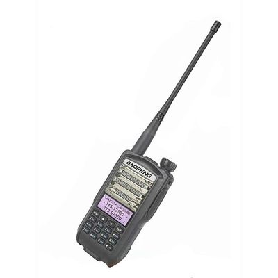 128 Canal de armazenamento Baofeng UV-7r Ultravioleta Dual Frequency Radio Intercom Cabelo liso