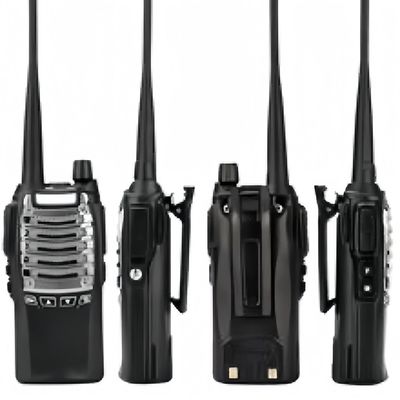 Nível de resistência à água IPX6 2W 4W 5W Walkie Talkie para canteiros de obras e fábricas