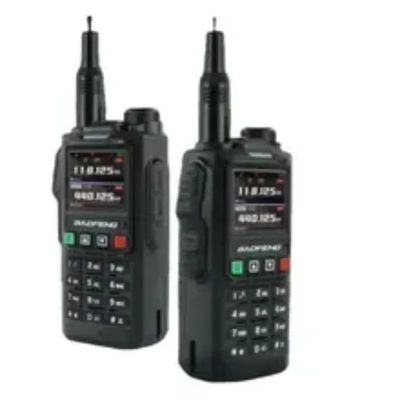 Nível de resistência à água IPX6 2W 4W 5W Walkie Talkie para canteiros de obras e fábricas