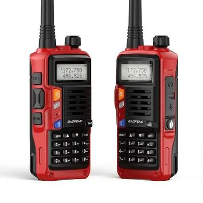 Capacidade da bateria de 2200mAh UV-S9plus Walkie-Talkie portátil para frequência VHF UHF em 2024