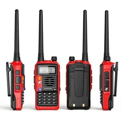 Capacidade da bateria de 2200mAh UV-S9plus Walkie-Talkie portátil para frequência VHF UHF em 2024