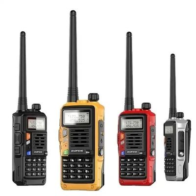 Capacidade da bateria de 2200mAh UV-S9plus Walkie-Talkie portátil para frequência VHF UHF em 2024