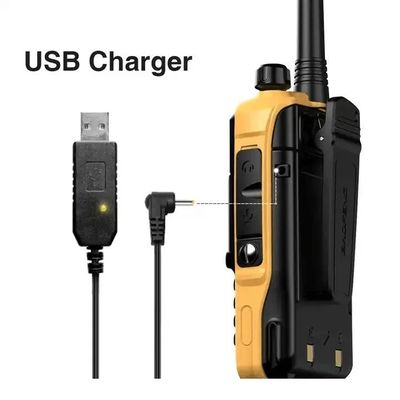 Capacidade da bateria de 2200mAh UV-S9plus Walkie-Talkie portátil para frequência VHF UHF em 2024
