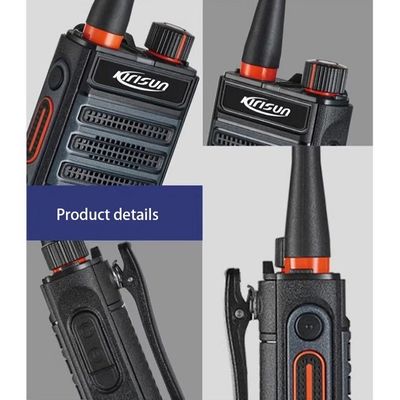 Ham Walkie Talkie Tipo Kirisun UP305 Digital Analog Dual Mode com Redução de Ruído AI