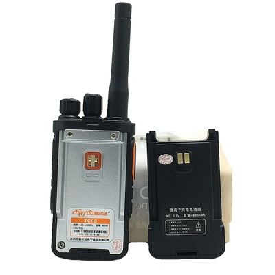 Capacidade de bateria de 4800 mAh Walkie-Talkie sem fio para viagens ao ar livre TC68 portátil