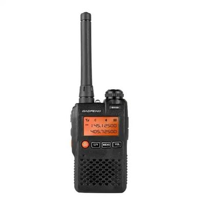 Terminal portátil estilo Baofeng UV3r Radio Walkie-Talkie com tipo de frequência VHF UHF