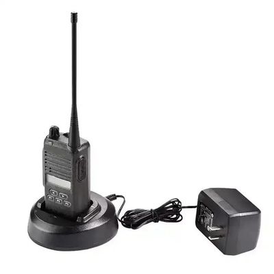 122 X 55 X 35,5 mm Intercomunicação de rádio portátil de duas vias VHF / UHF com bateria Li-on incluída