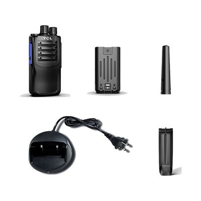Criptografia de voz anti-interferência Tclht8 Plus Walkie Talkie com frequências VHF UHF
