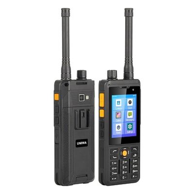 Rádio de intercomunicação inteligente 4G direto com ecrã de 2,8 polegadas e tipo de frequência VHF UHF