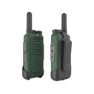 Baofeng BF-T15 de cabelos retos Mini Intercom portátil de dupla banda IPX5 Nível de resistência à água