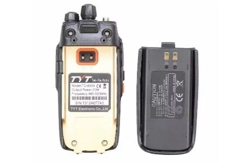 133*59*36mm Tyt Tc-8000 Walkie Talkie 10W 400-520MHz 16CH com Scrambler e Vox