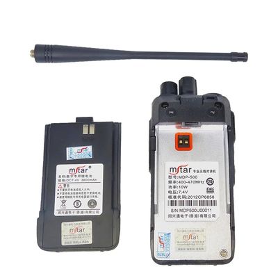 Mstar Mdp-500 Walkie Talkie A solução definitiva para a comunicação sem interferências