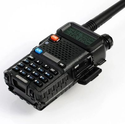 206g Baofeng UV5r Dual Frequency VHF UHF Walkie-Talkie profissional para equipas de segurança