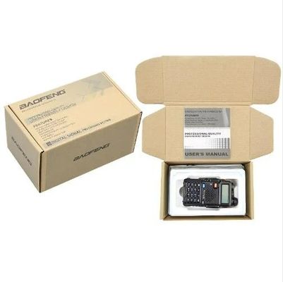 206g Baofeng UV5r Dual Frequency VHF UHF Walkie-Talkie profissional para equipas de segurança