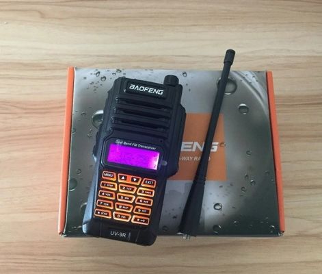 VHF UHF Ham Walkie Talkie Navios Alta potência de saída Comunicação de rádio de longo alcance UV-9r