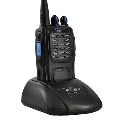 Kirisun PT558d Walkie Talkie com compatibilidade digital-análogo e alcance de conversação de 0-10KM