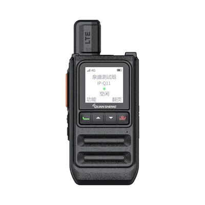 Bateria Li-on Walkie Talkie Quansheng IP-Q11 4G LTE Poc 1,44 polegadas tela colorida sem fio