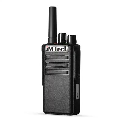 Faixa de frequência 400-480MHz Jmtech T168 4G Walkie-Talkie com WiFi GPS e longo alcance