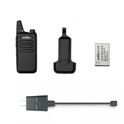 Intercomunicador de sub-som T999 de cabelos retos com VHF UHF portátil Tipo de freqüência de terminal