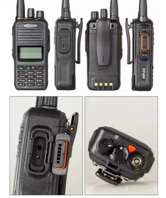 136-174MHz/400-470MHz Faixa de frequência Direita DMR rádio portátil para necessidades de negócios