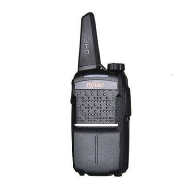 Mini Walkie Talkie Mstar Mx66 de longa espera leve com 128 canais de armazenamento